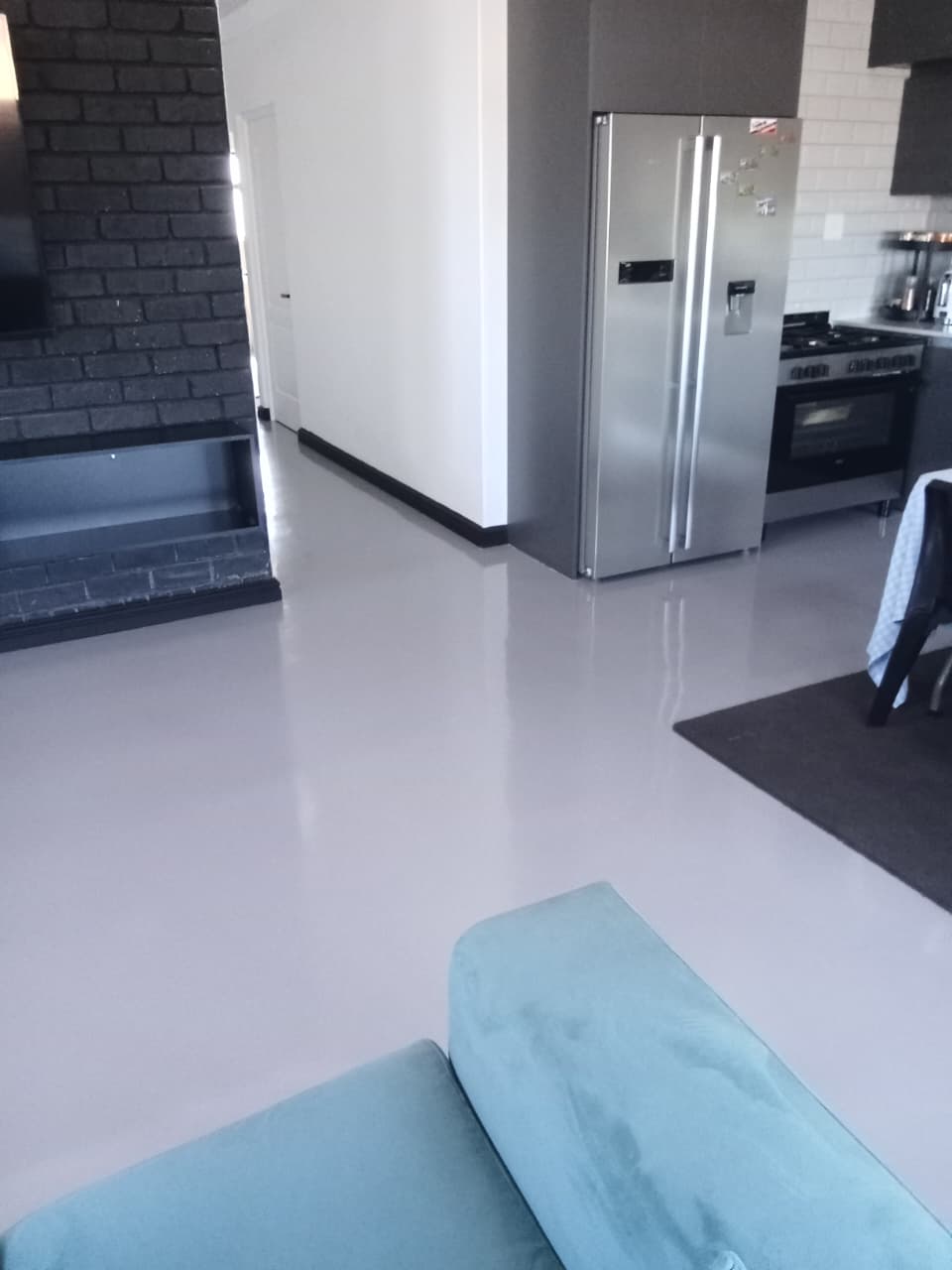 Polyurethane Flooring installation by Cape Design Flooring